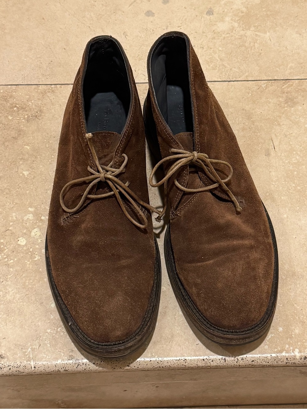 To Boot New York Adam Derrick Brown Suede Chukka Desert Boots Men's Size 12